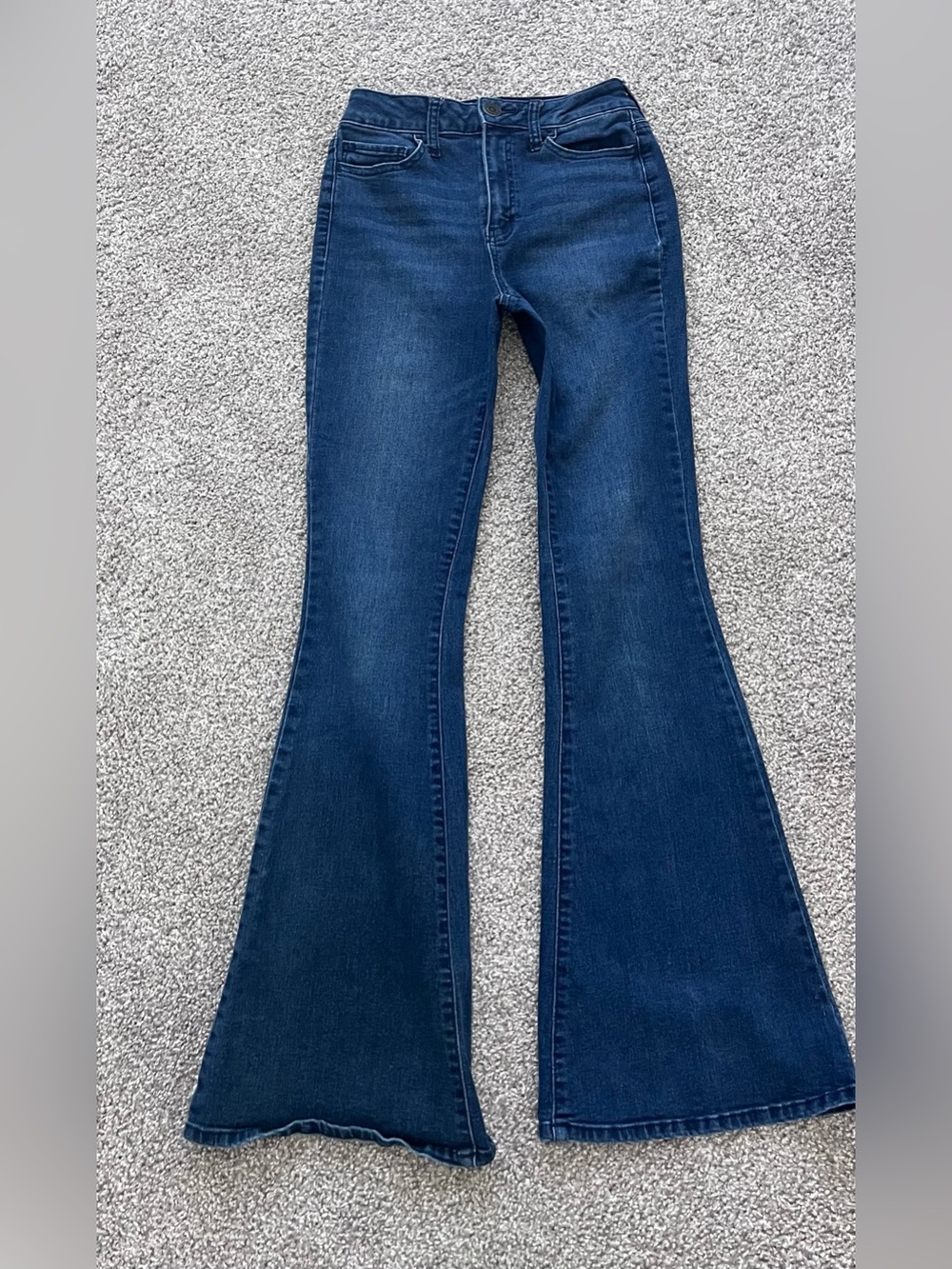 SO Dark Blue Flare Jeans